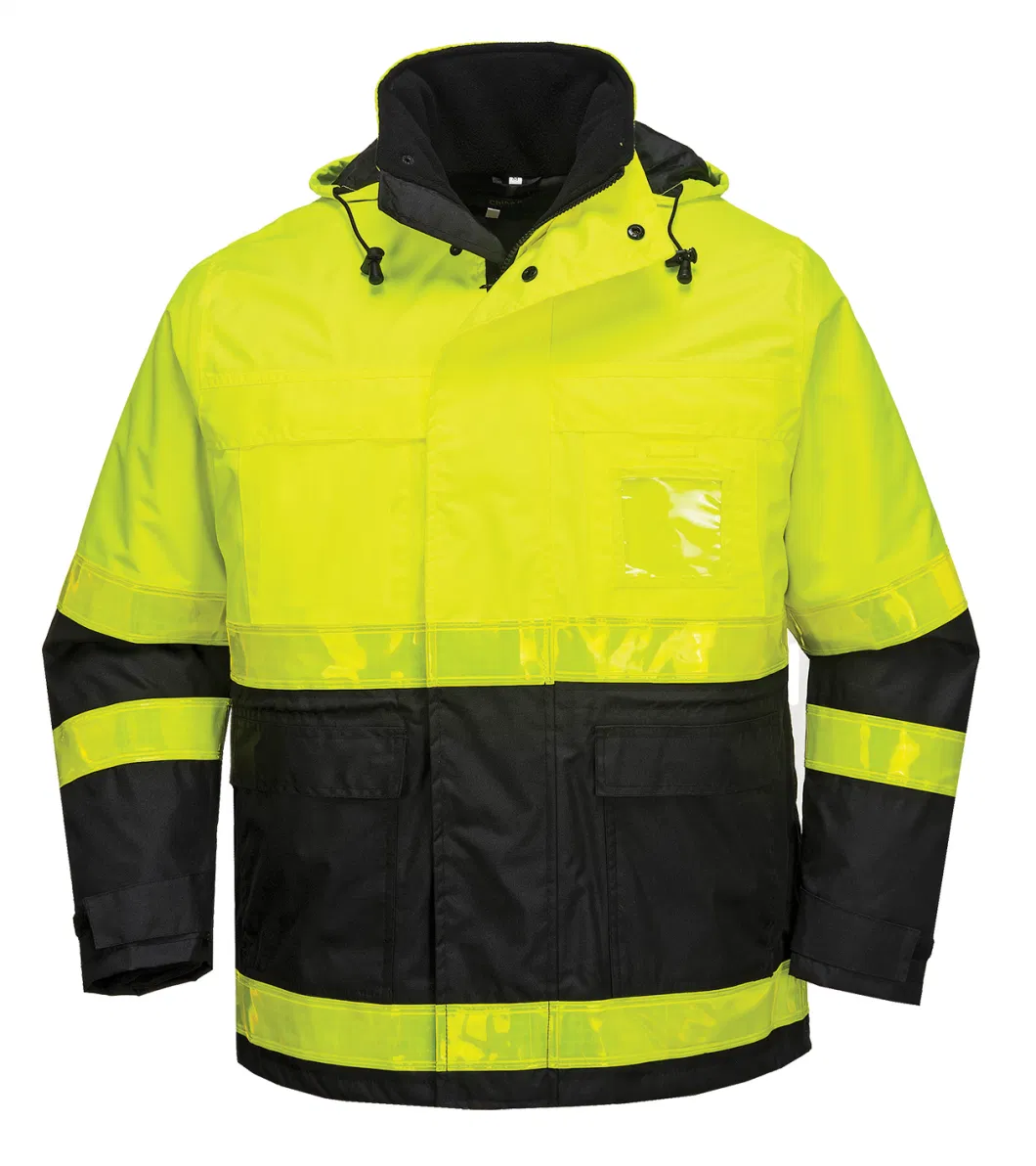 OEM Safety Jacket Hi-Vis Reflective Jacket Safety Clothing for Outdoor Workwear