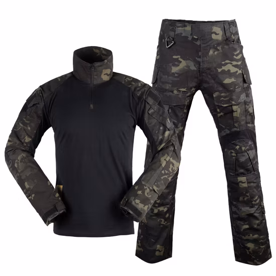 Rip de combate impermeable deportivo negro táctico