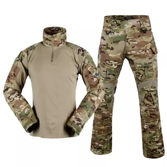 Uniforme táctico del traje G3 de la chaqueta del combate del camuflaje de la camisa de los pantalones del equipo táctico impermeable al por mayor de China